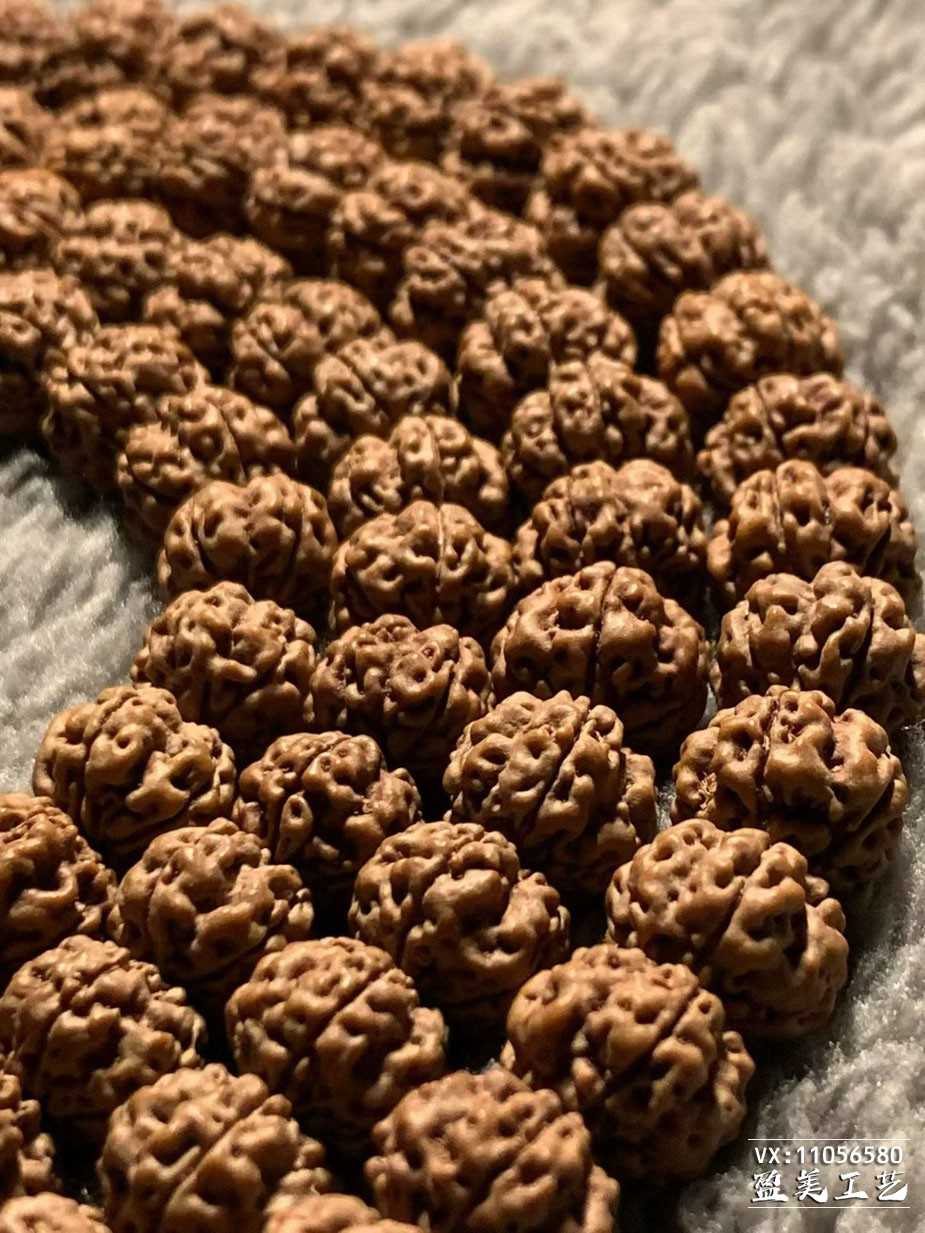 精选定制级小金刚菩提108长串 毕业系超头梅花脖挂