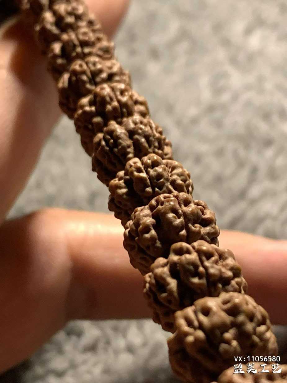 精选定制级小金刚菩提108长串 毕业系超头梅花脖挂