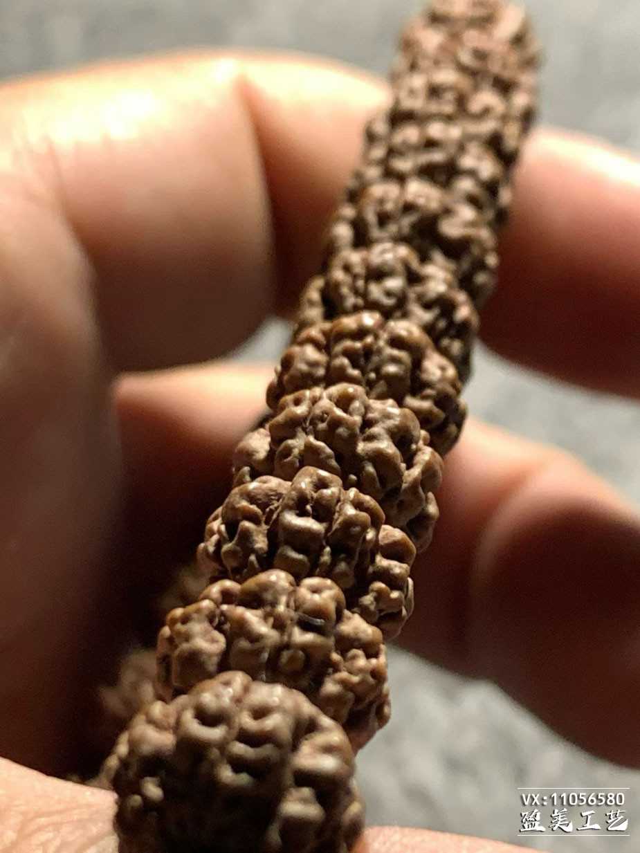 精选定制级小金刚菩提108长串 毕业系超头梅花脖挂