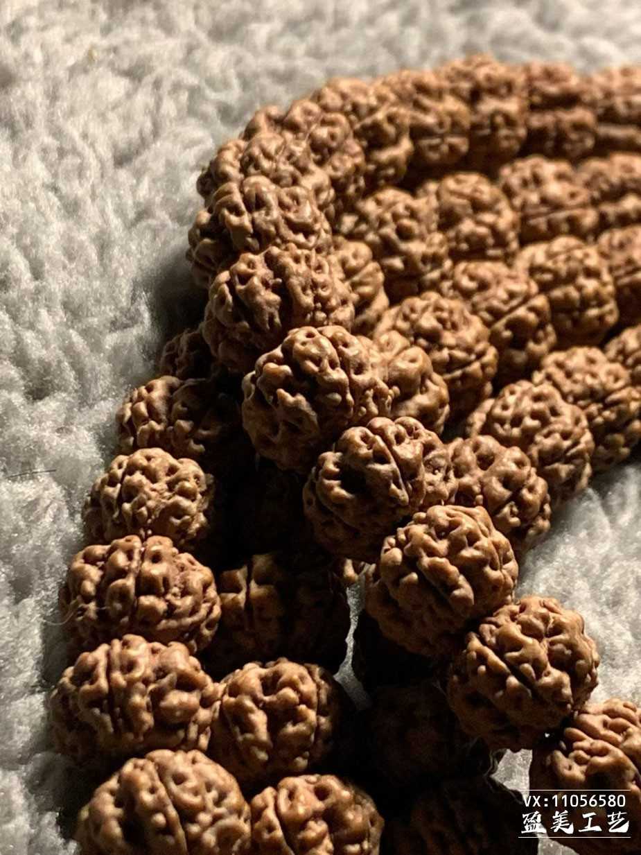 精选定制级小金刚菩提108长串 毕业系超头梅花脖挂