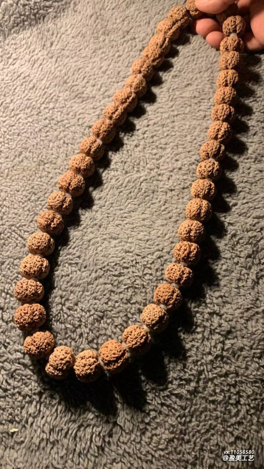 这串金刚是我盘的**串 虽然不完美但很有感情